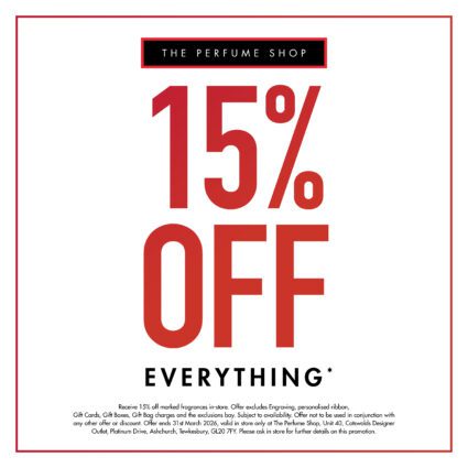 15% off everything