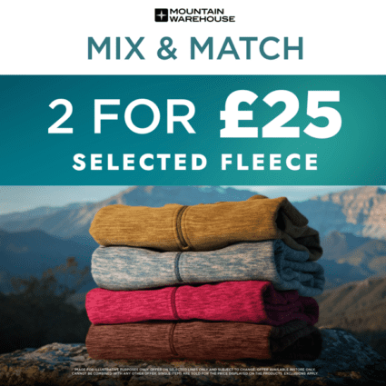 2 fleece for £25