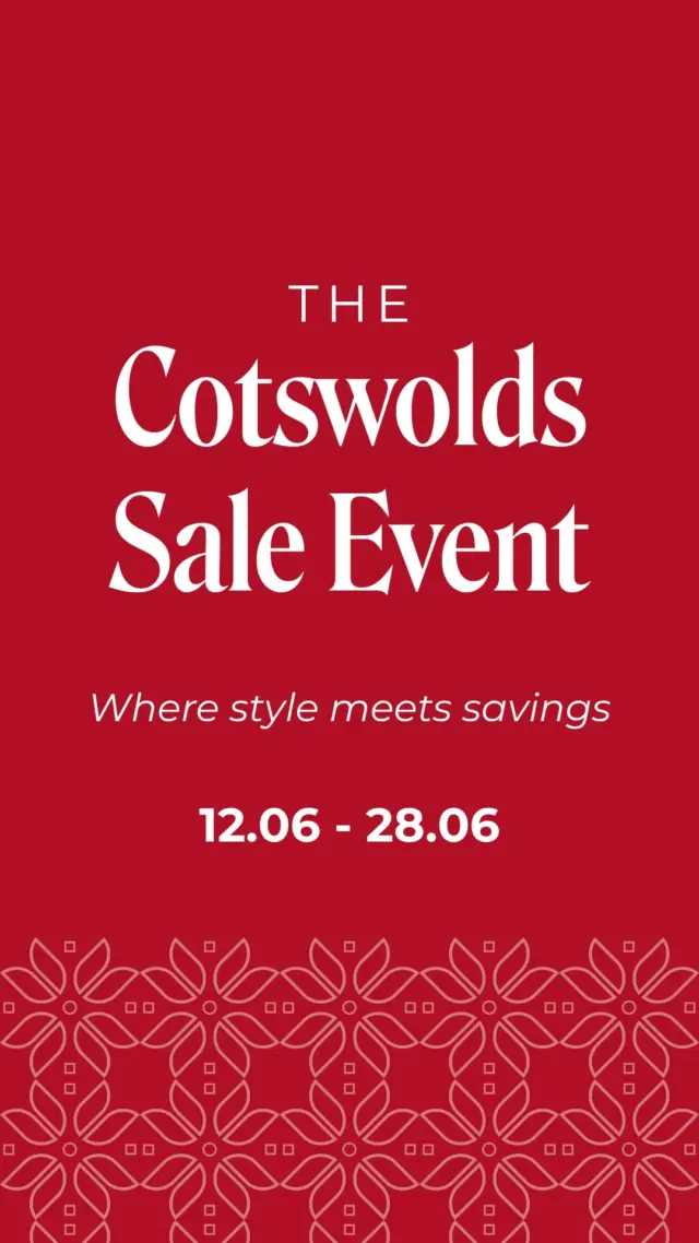 ⚠️ PSA: The Cotswolds Sale Event begins tomorrow ⚠️

Two weeks of highlighting the very best discounts and offers available across our brand partners this June, and with some offering up to 60% off it’s not one to be missed… 

🏷️
Mid Season Sale | Outlet shopping | Savvy shopping | Discounts | Tewkesbury | Cotswolds style | Style for less