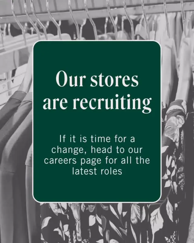 Ready for a change? 

Our stores are recruiting, and they want YOU. With various hours, roles and brands available and more added all the time, now is a great time to take the leap and become part of the Cotswolds family.

Interested? Head to our Careers page on the website for a full list of vacancies ✨

🏷️ 
Cotswolds Designer Outlet | New Jobs | Recruiting Now | Retail Jobs | Outlet Shopping | Tewkesbury